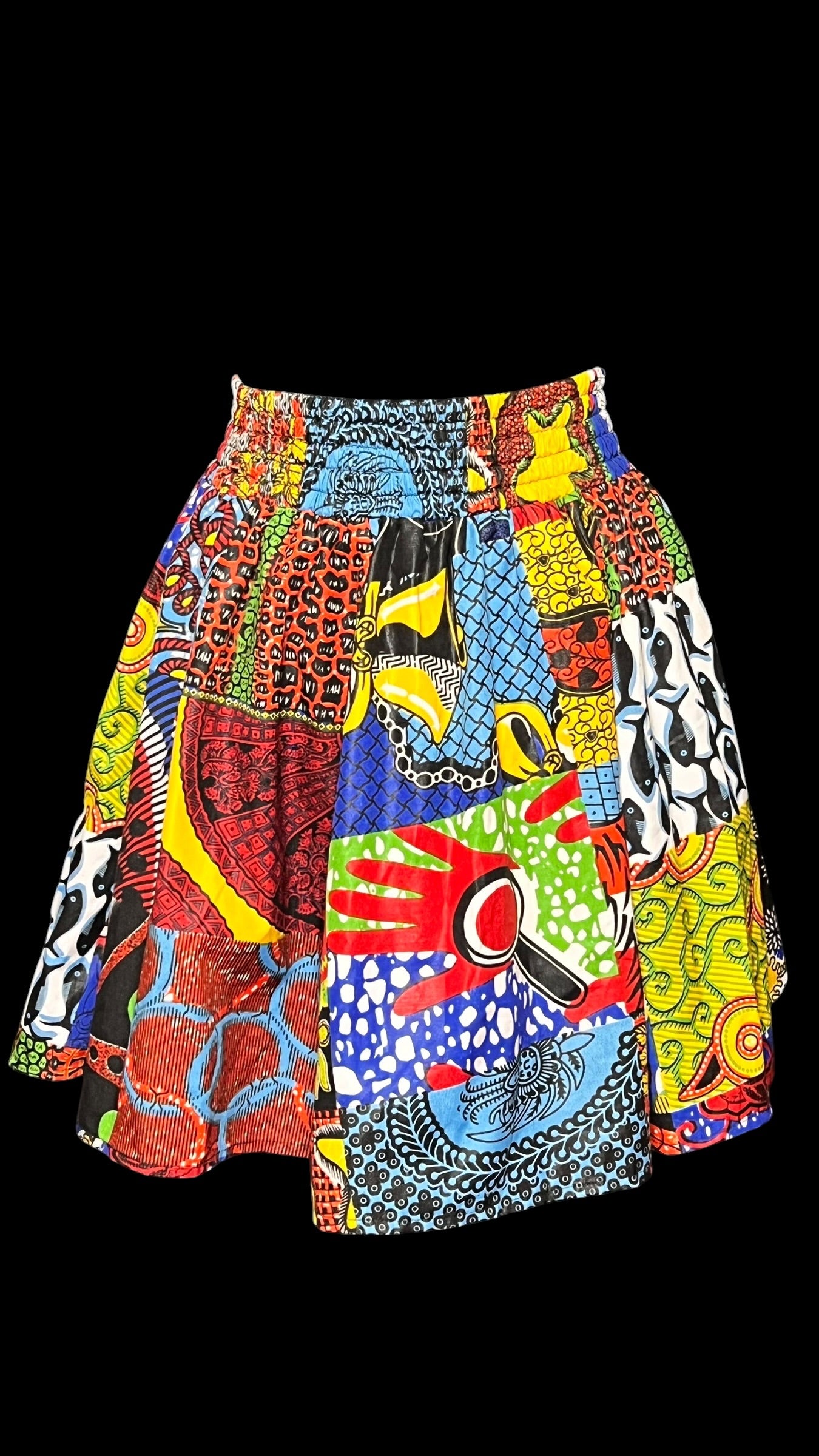 06.24 Skirts NWT A. Apparel Ankara Mini (8/10)
