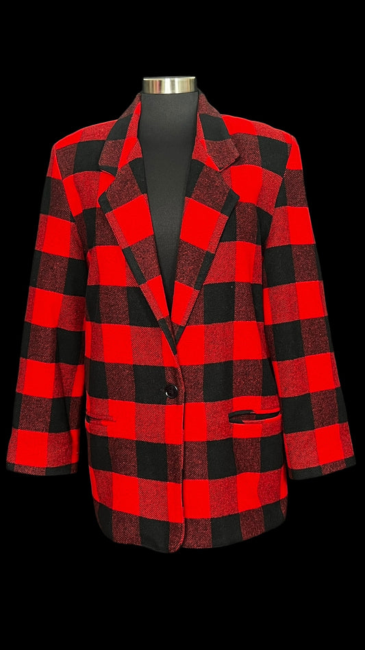 10.02 Blazers Vtg Patina Inat'l Buffalo Plaid (L) P/22 L/30