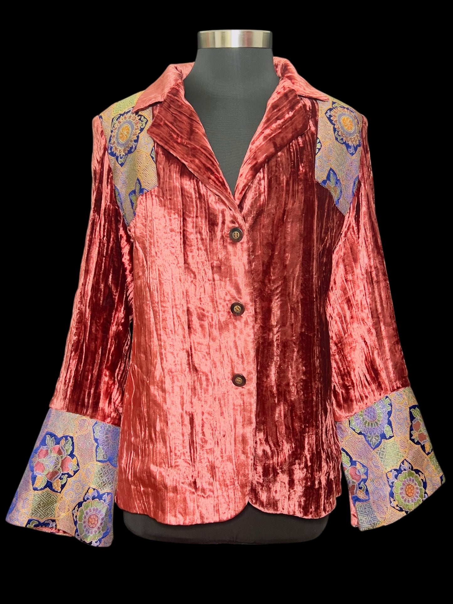 02.03 Blazers Rust Velour Tapestry (M/8)