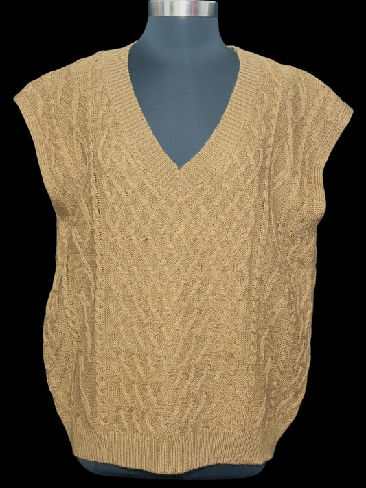02.03 Sweaters NWT Anna-Kaci Brown Vest (L/XL)