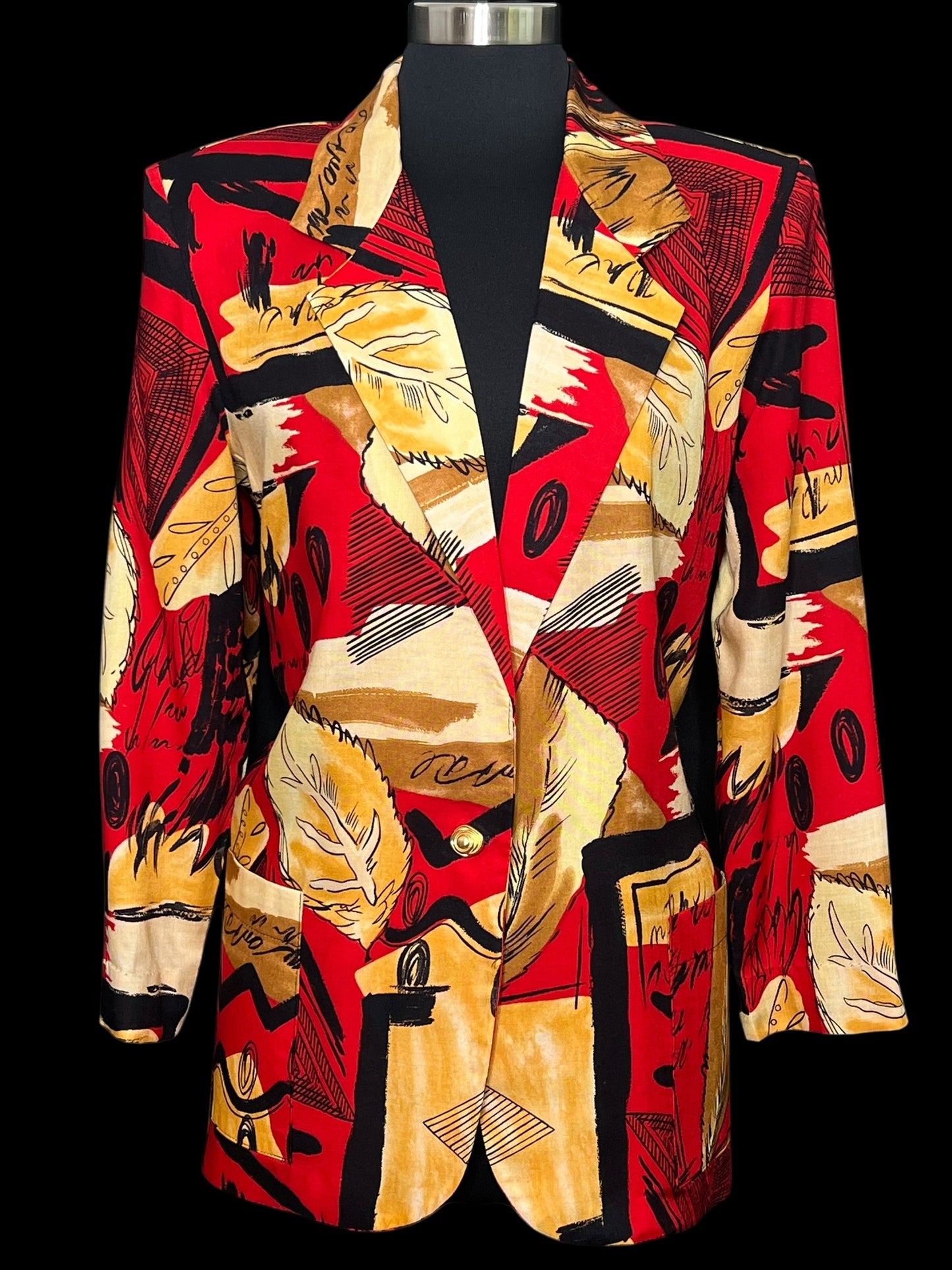 09.19 Blazers Claude Vintage Red/Blk/Gold (10)