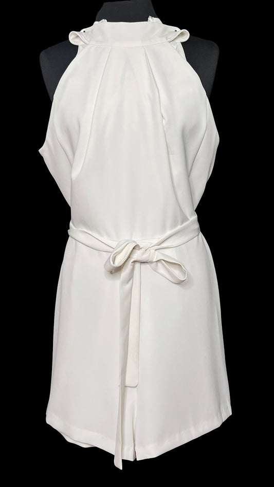07.05 Rompers NWOT NY&CO White (XL) Fits (12)