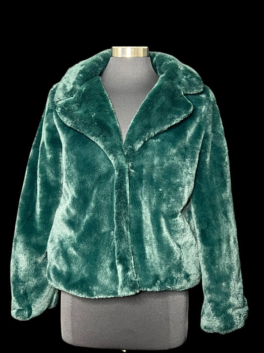 11.18 Jackets Rue 21 Forest Green Faux Fur (S)