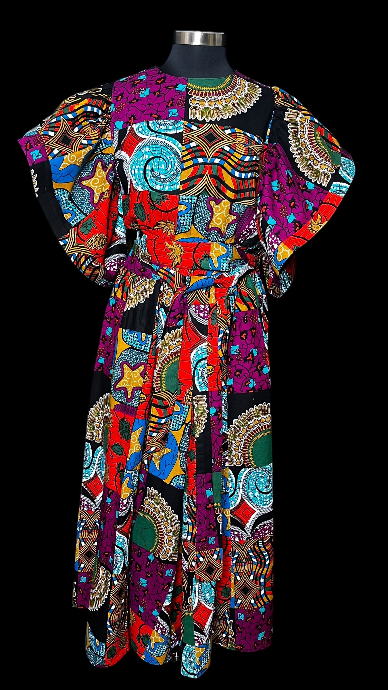 08.02 Sets NWOT Step In Style Multi Print Palazzo (8/10) Slim (Inseam 28")