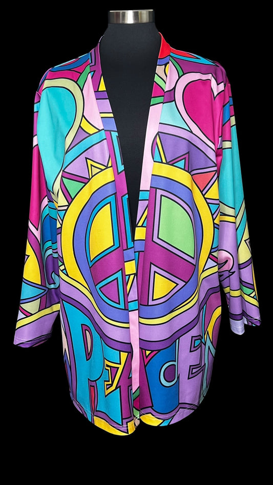 07.31 Dusters Psychadelic PEACE Print (L)