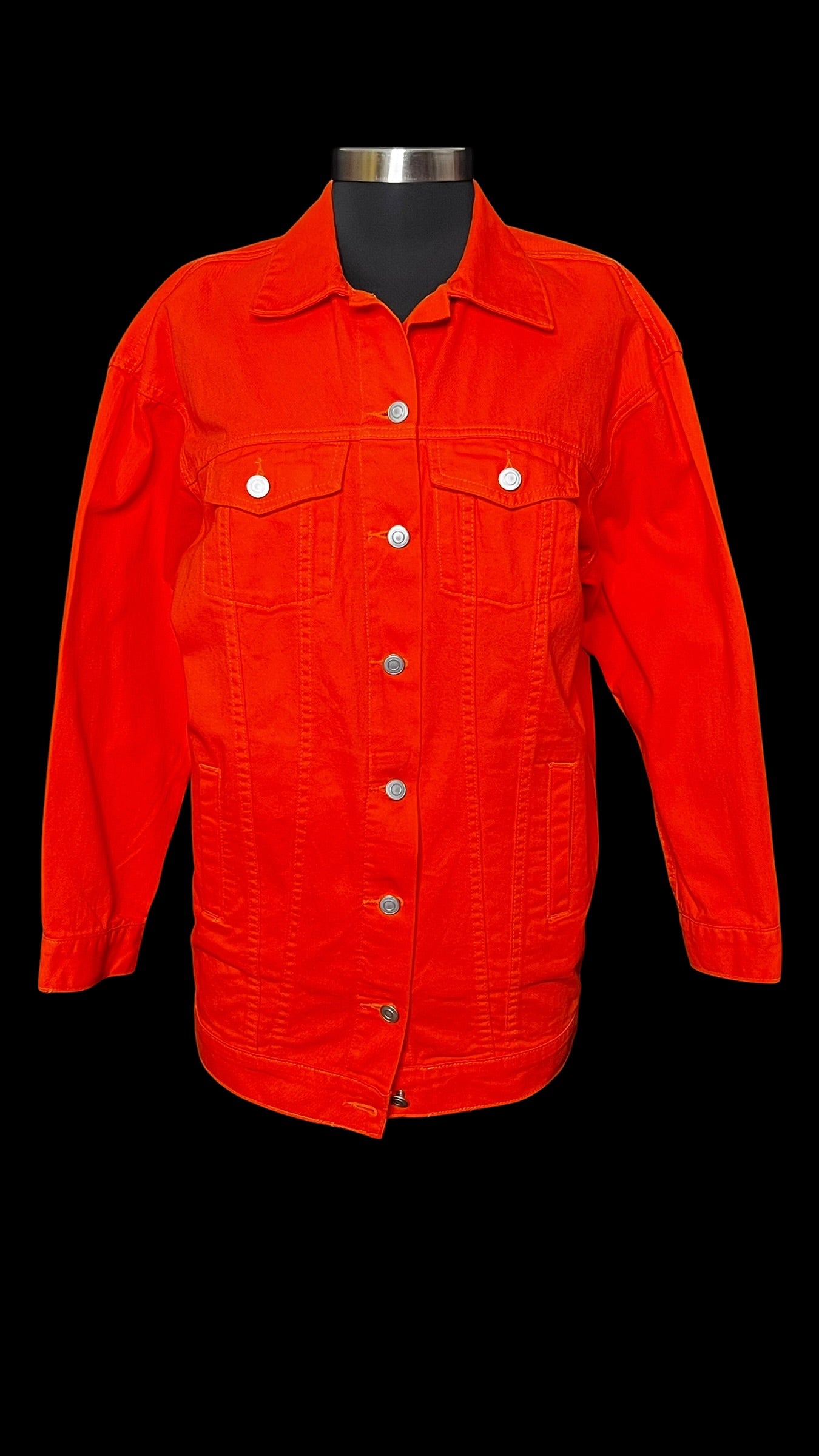 08.02 Jackets F. Nova Orange Denim (S) Fits (8/10)