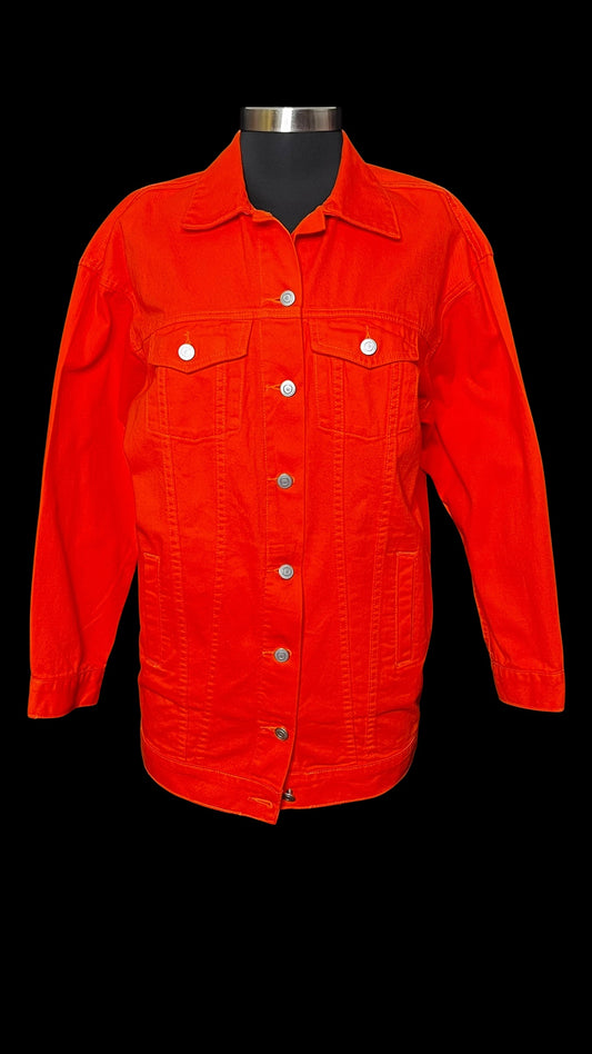 08.02 Jackets F. Nova Orange Denim (S) Fits (8/10)
