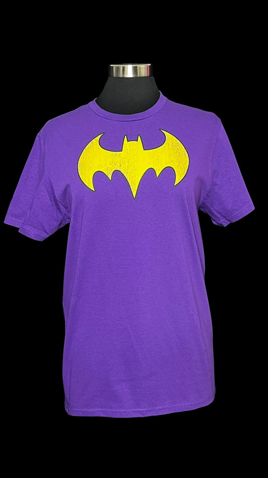08.27 Tops NWT Batman Purple Tee (L)