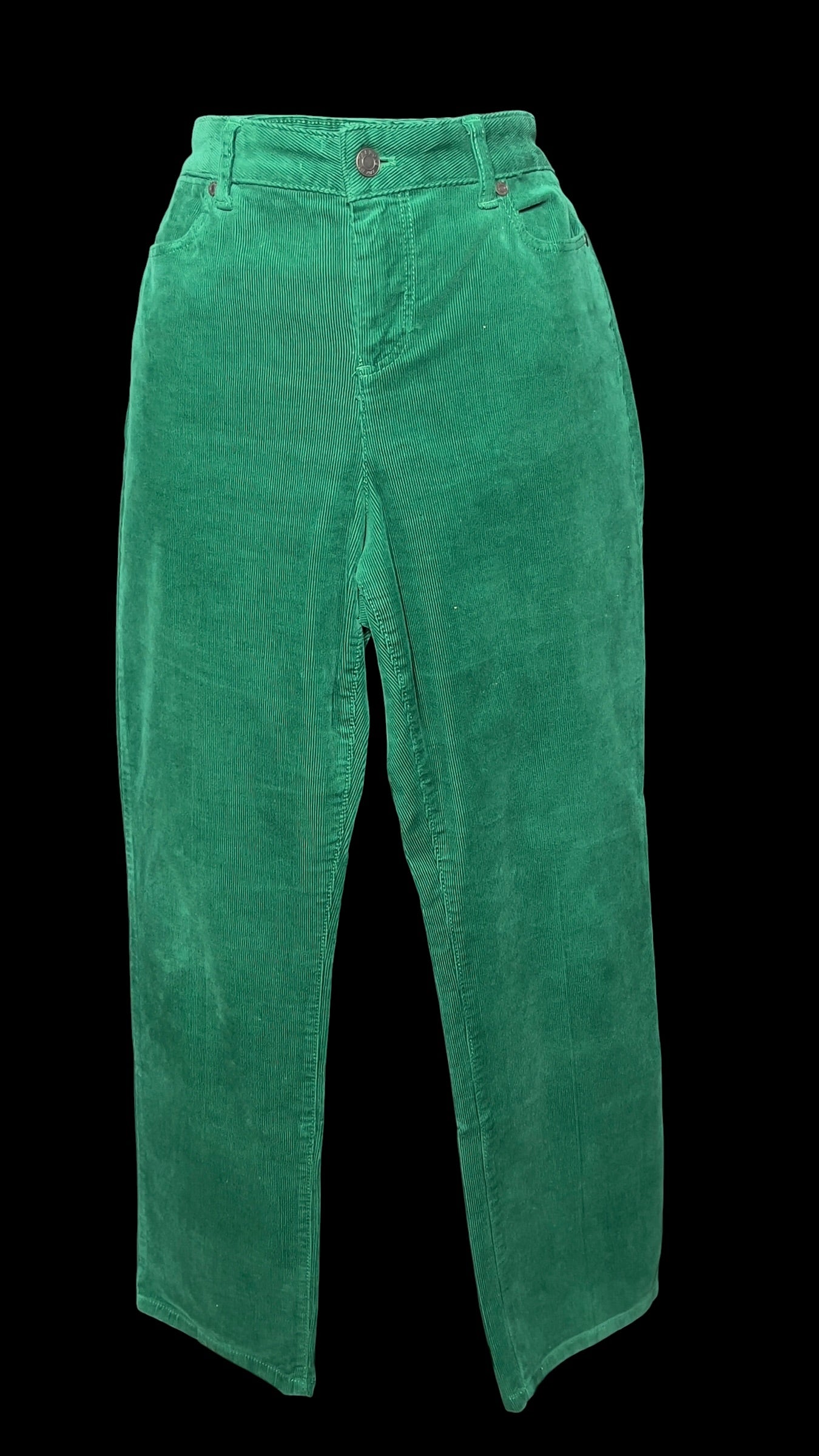 10.15 Pants Talbots Green Corduroy (10P) Fits (8P) W32/R10/I29