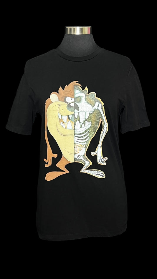 08.27 Tops Looney Tunes Tazmanian Blk Tee (XS)