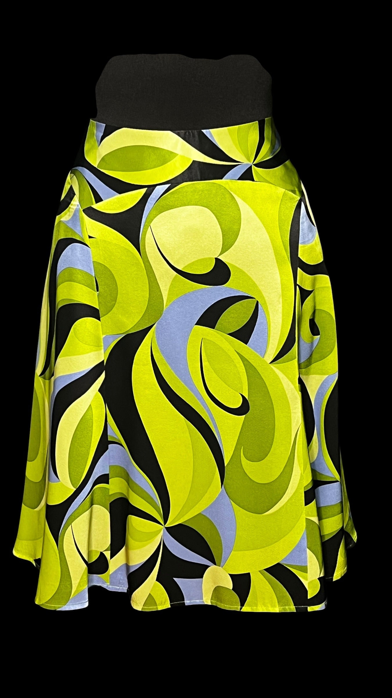 07.14 Skirts L. Claiborne Grn/Blu/Blk (8)
