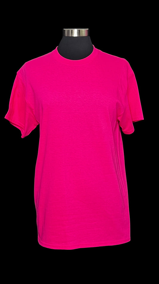 08.27 Tops NWOT Hot Pink Tee (M)