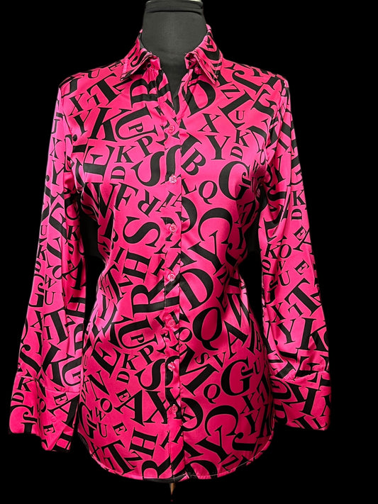 06.24 Blouses NWOT Milk & Honey Fuchsia (M) Fits (S)