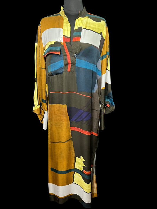 07.28 Dresses NWOT Zara Multi Color (M) Fits (S)