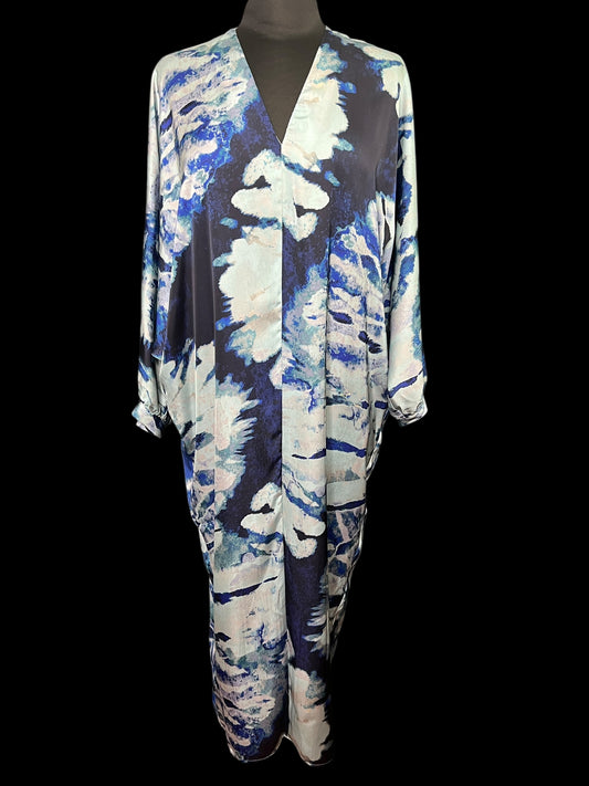 07.28 Dresses NWT Zara Blue Water Color (S) Fits (S/M)