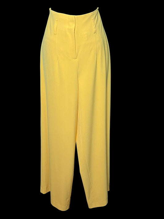 09.02 Pants 7th Ave Ylw Hi-Waist Palazzo (8) Fits (6) Tall