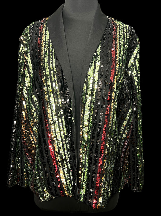 06.24 Blazers Grn/Gld/Blk Sequin (10/12)