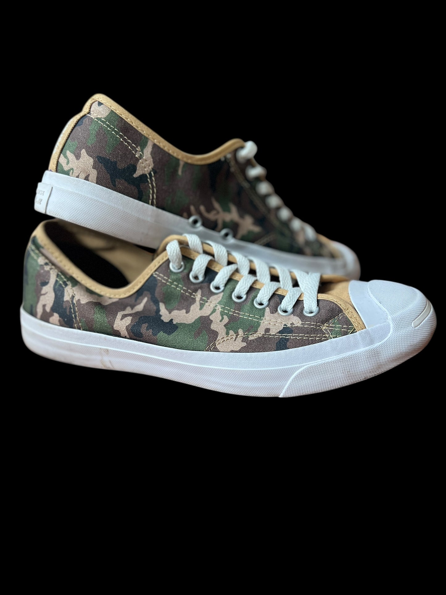 07.12 Shoes Vintage Converse Camo Jack Purcell (M/9) (W/10.5)