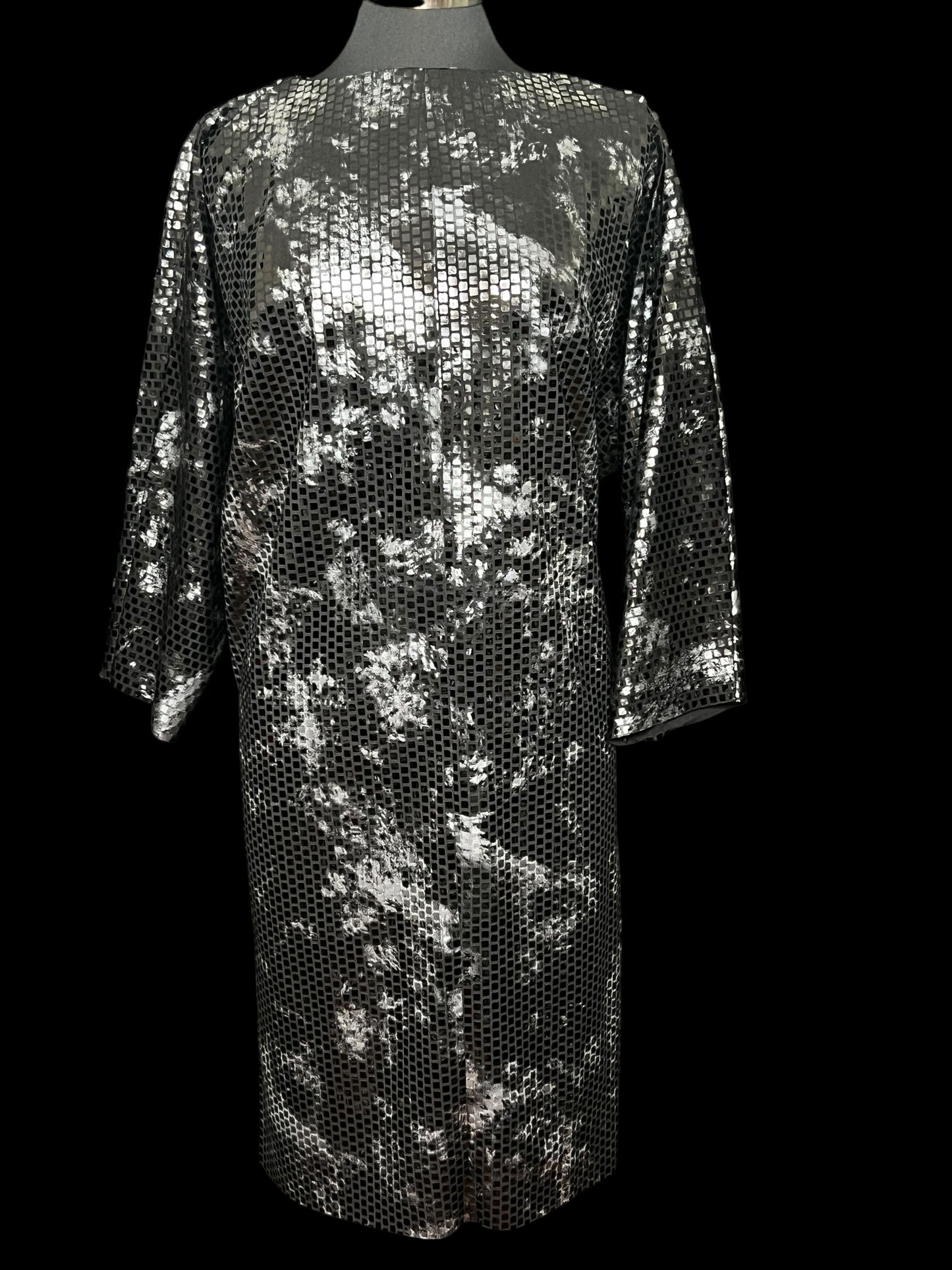 08.29 Dresses Blk/Silver Flat Sequin (10)