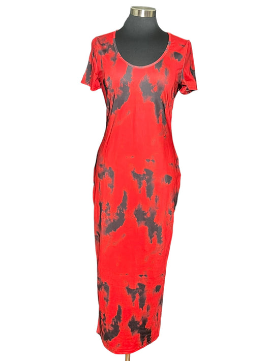 06.11 Dresses NWT Red/Blk Bodycon (L)