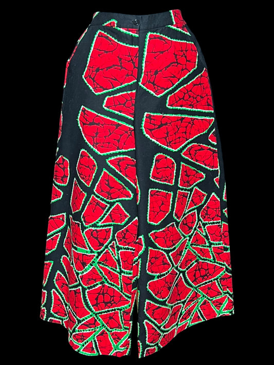 04.07 Pants African Red/Blk/Grn (S)