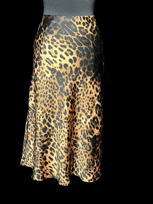 10.23 Skirts Forever21 Animal Print Satin (XL) Fits (M)