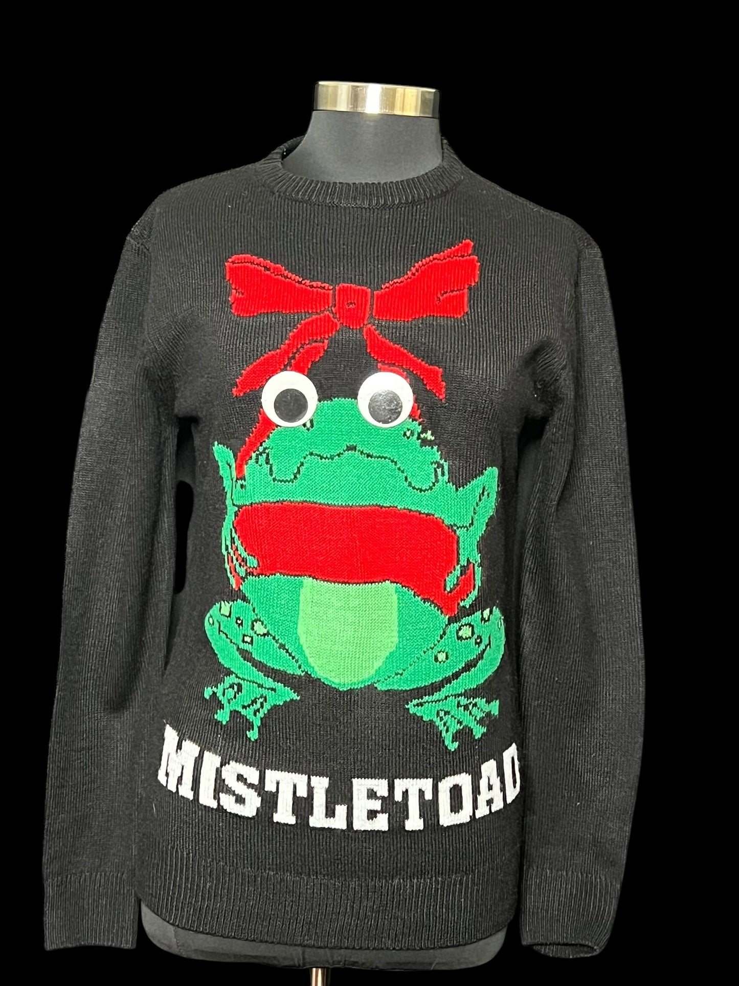 11.12 Sweaters NWOT Blk Mistletoad (XS) Fits (M)