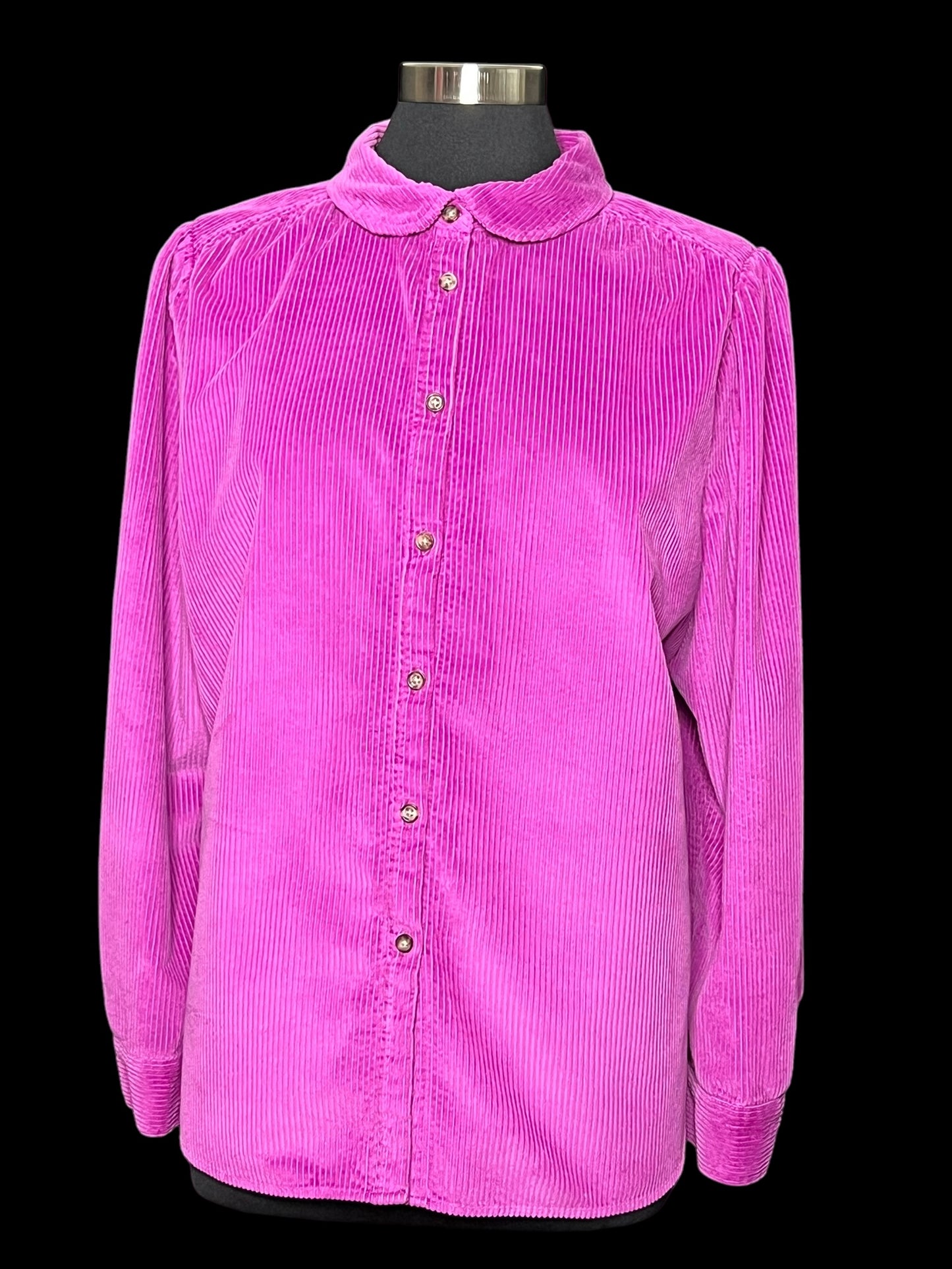 11.18 Blouses Pink/Prpl Corduroy (L)