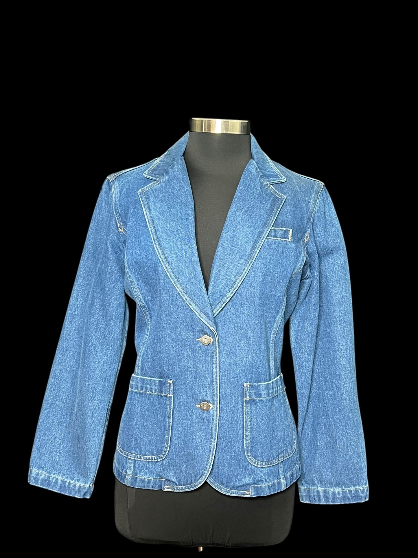 11.05 Blazers Liz Claiborne Vintage Denim (M/P) (10/P)