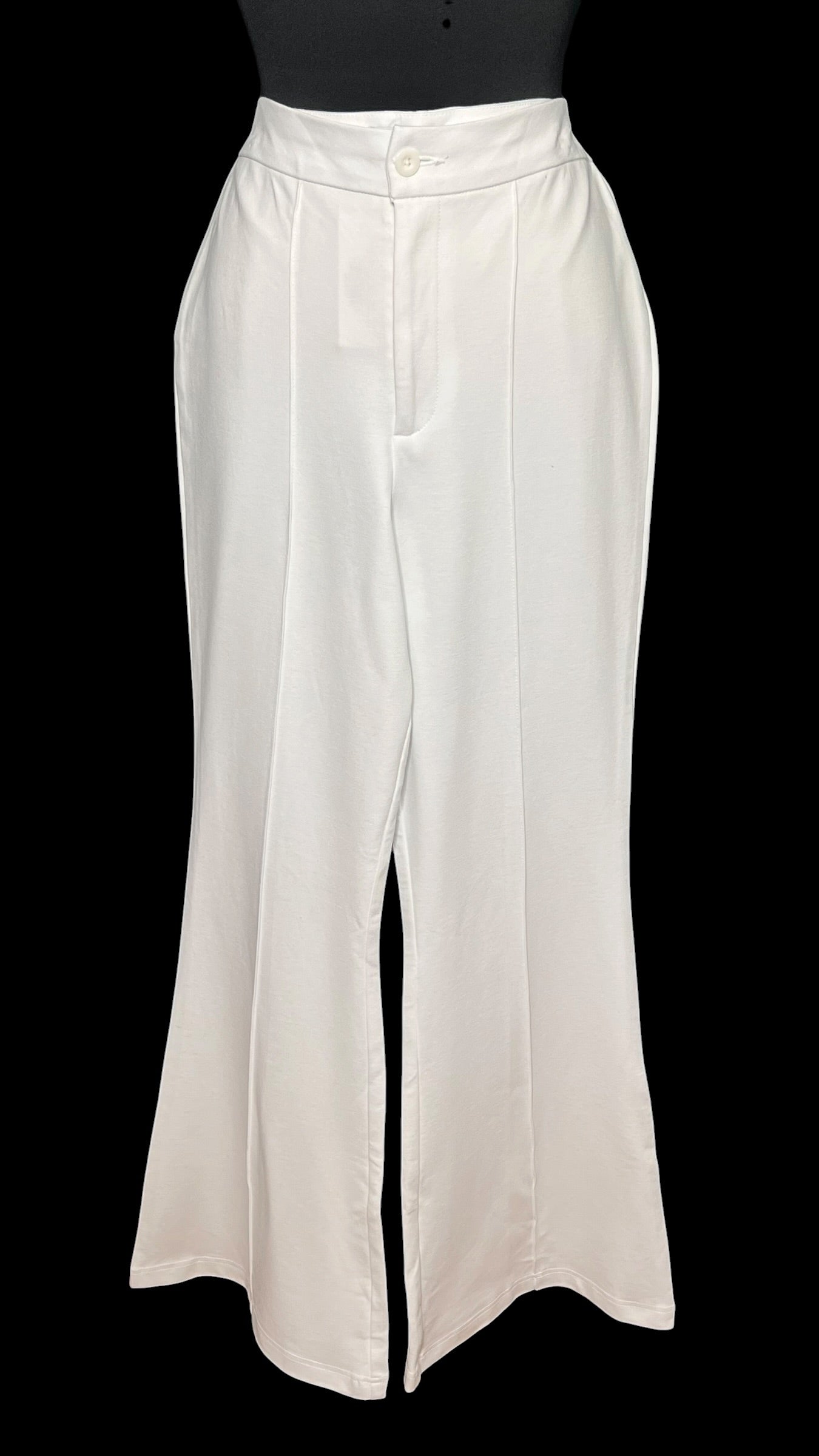 05.28 Pants NWT F. Nova White Stretch (XL) Fits 10