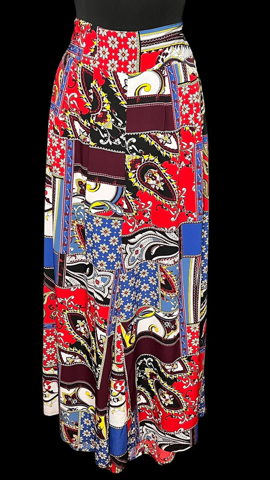 05.24 Pants A. Stewart Multicolor Palazzo (22/24) Fits (20/22) Cvy