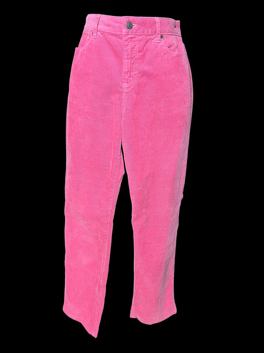 03.08 Pants Talbots Pink Corduroy (10) Fits (8)