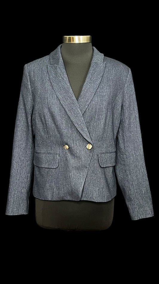 10.05 Blazers WHBM Dark Denim (14) Fits (10) P21/L24