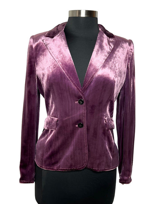 04.30 Blazers Grace DanielLewis Ameythest Rayon/Silk (10P) Fits (8P)