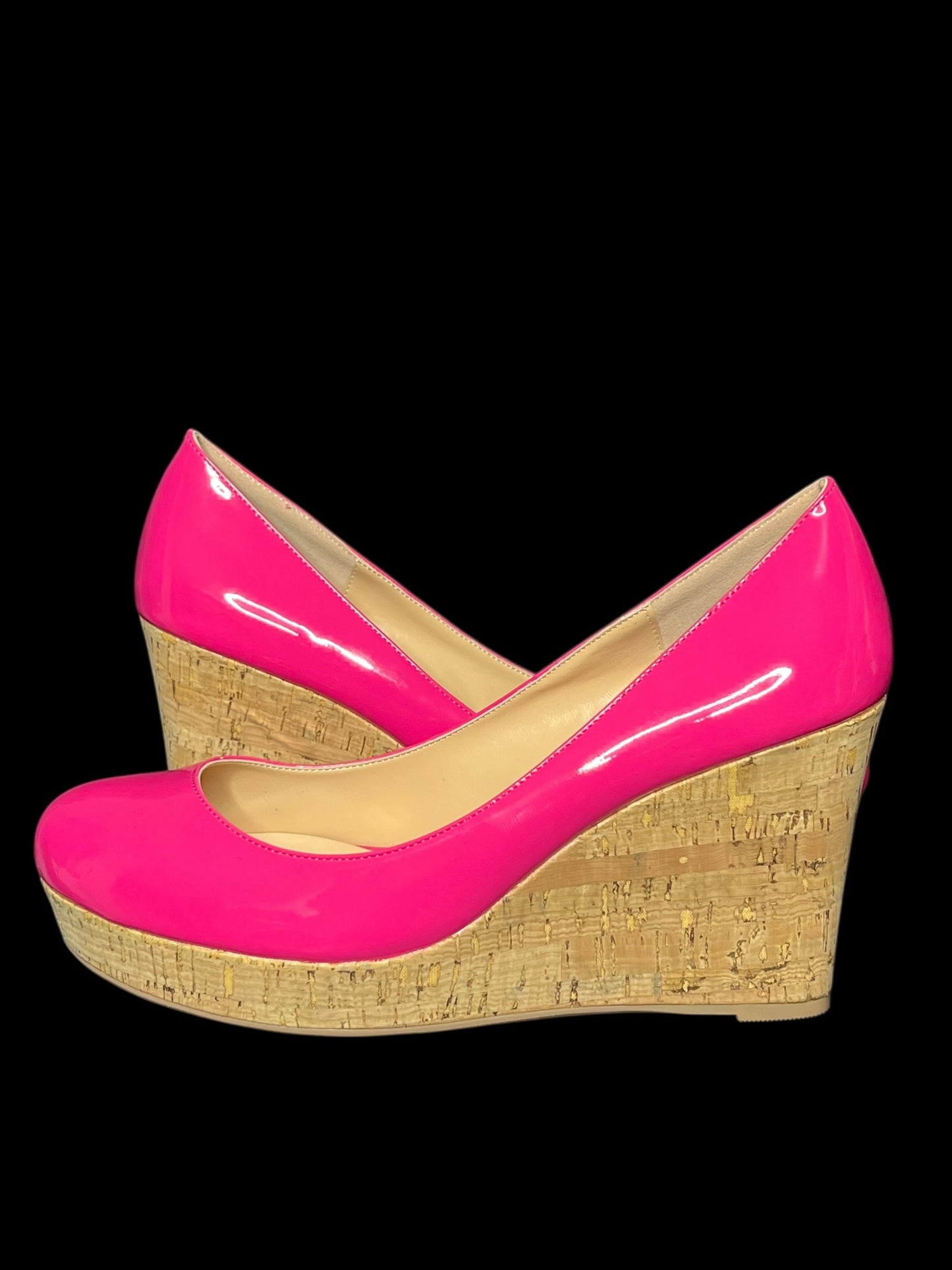 06.21 Shoes NEW Fuchsia Patent Wedge (11)