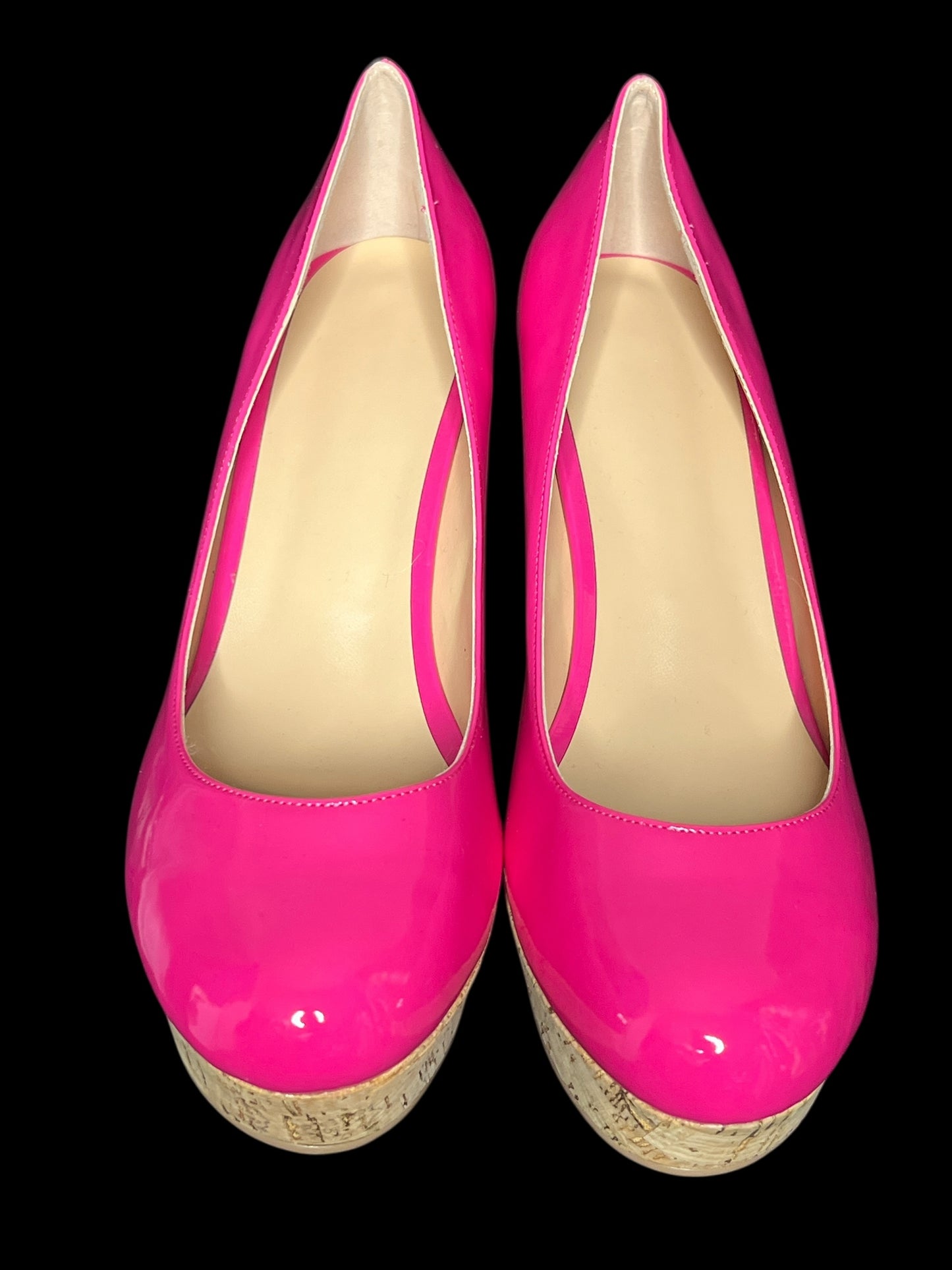 06.21 Shoes NEW Fuchsia Patent Wedge (11)