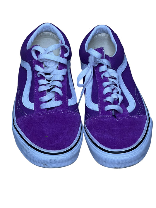 04.15 Shoes Vans Old Skool Skate Purple sneaker (M 8.5) (W 10.0)